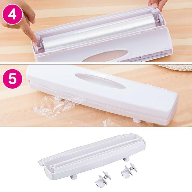 Plastic Wrap Cutter kitchen Kitchen & Dining