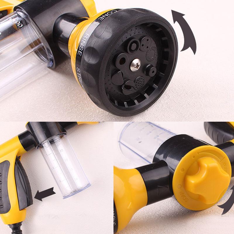 Multi-Purpose Hose Sprayer Nozzle car cleaning Garden & Patio