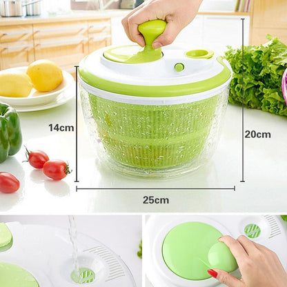 Household Salad Dehydrator Manual Vegetable Washing Machine kitchen Kitchen & Dining