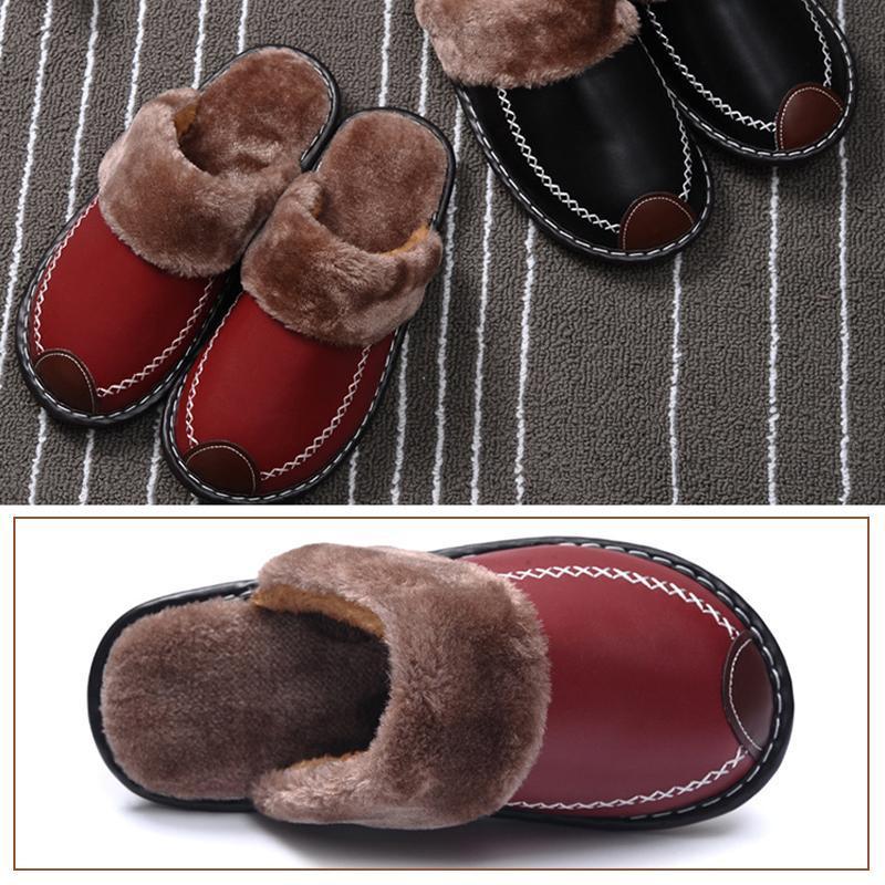 The Indoor Thick-Soled Warm Home Lovers Shoes Slippers Bedding slippers