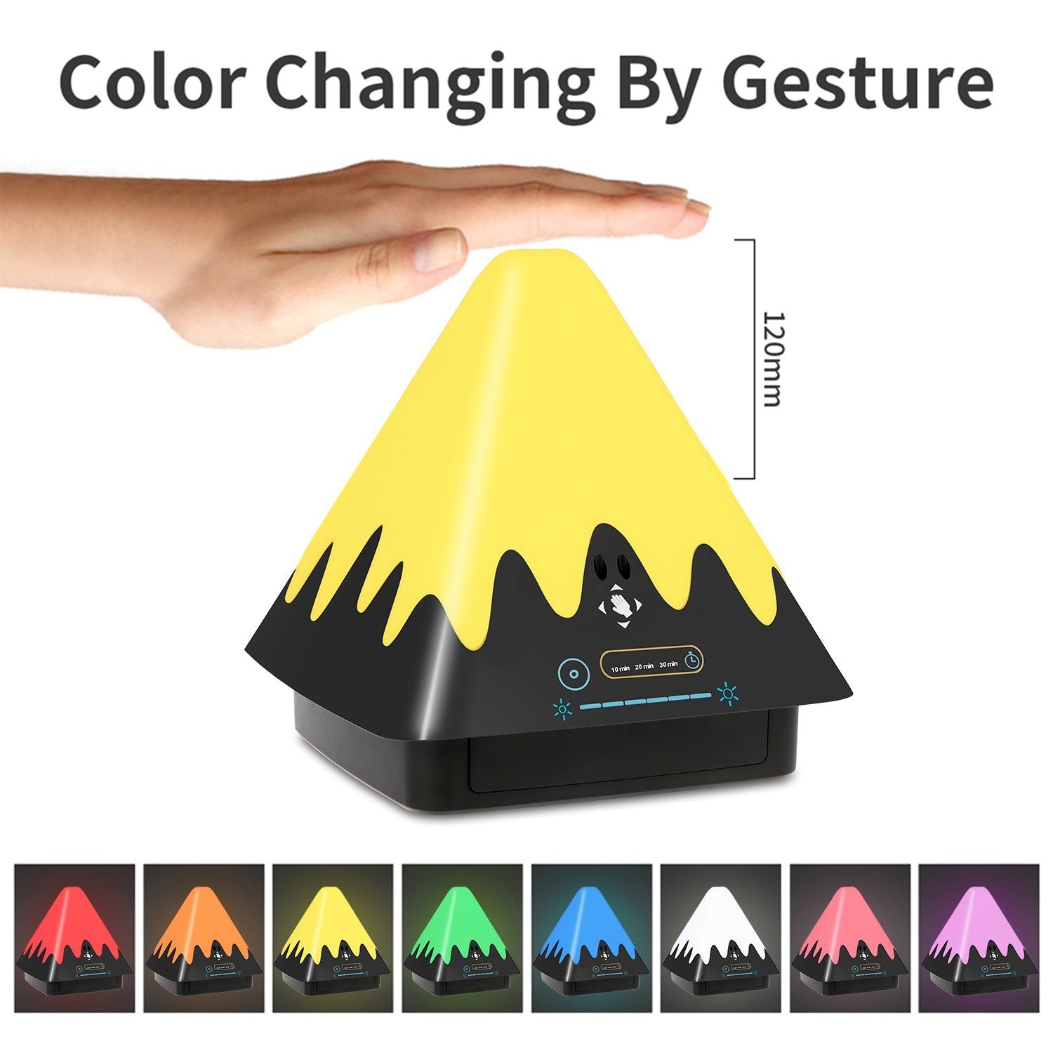 8-Color Touch Control Night Light Indoor Lighting refund_fee:1800 Warranty