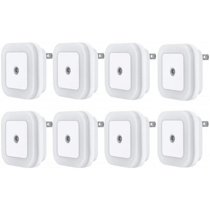 8-Pack: LED Plug-in Night Light Indoor Lighting refund_fee:800 Warranty