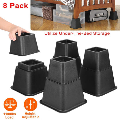 8-Pieces: Furniture Risers __stock:50 Home Improvement refund_fee:1200