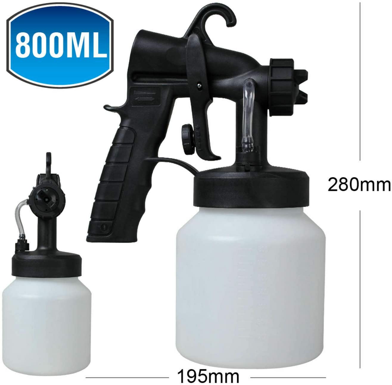 800ML Paint Spray Painter 650W __stock:150 Home Improvement refund_fee:1800 Warranty