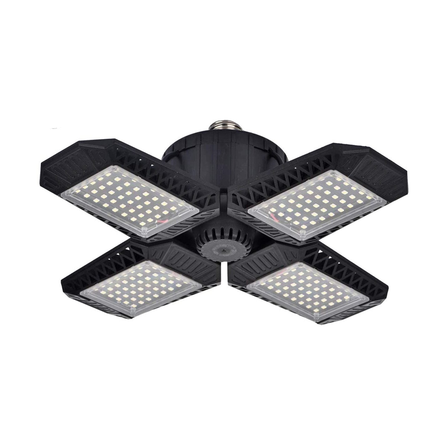 80W Deformable LED Garage Ceiling Lights with 4 Adjustable Panels Indoor Lighting refund_fee:1200 Warranty