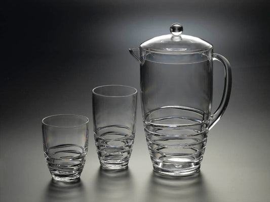 2 1/2-Qt. Wavy-Ring Pitcher