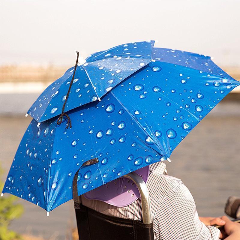 Head-Mounted Umbrella Hats gadgets Garden & Patio