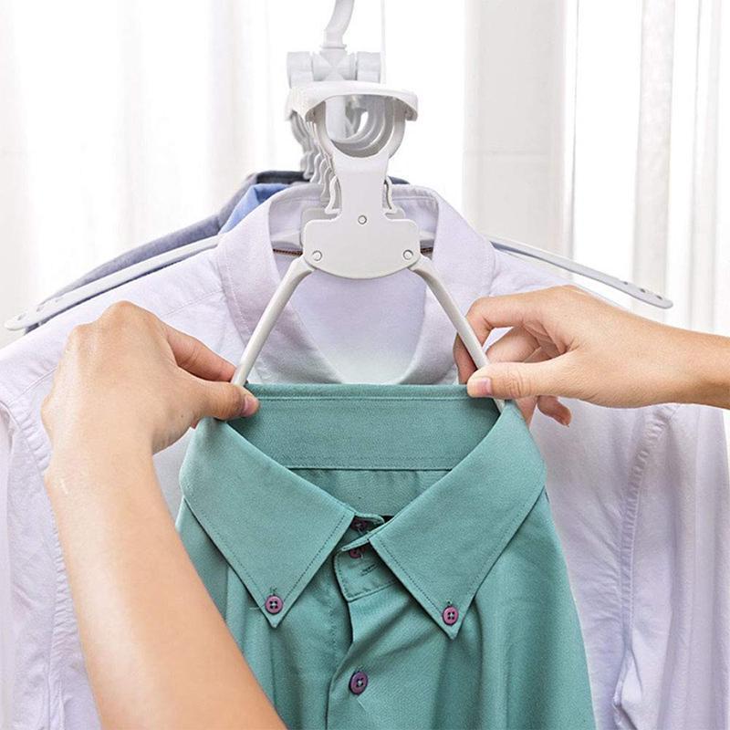 8 In 1 Multifunctional Folding Hanger For Space Saving Closet & Storage storage