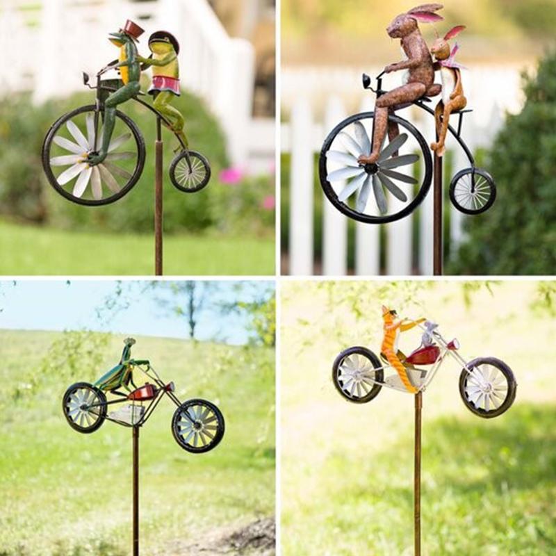 Animal Bicycle Windmill decoration Garden & Patio