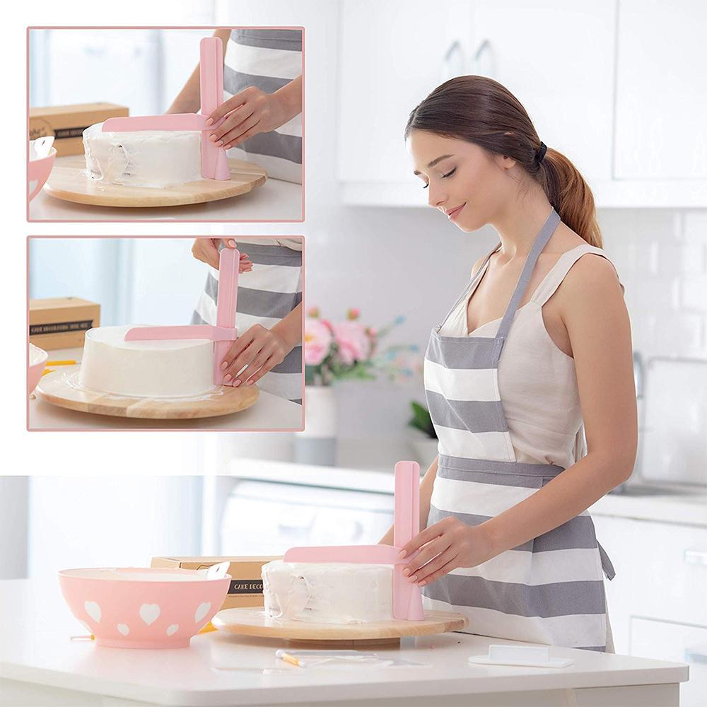 Adjustable Cake Cream Scraper kitchen Kitchen & Dining