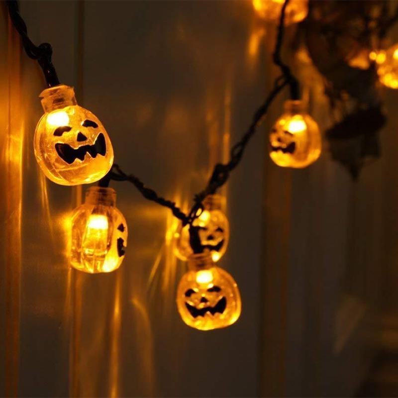 Halloween Pumpkin String Lights decoration Garden & Patio