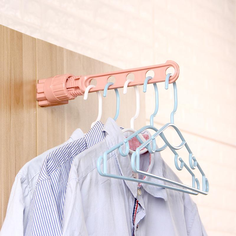 Folding Wall Mount Clothes Hanger Closet & Storage storage