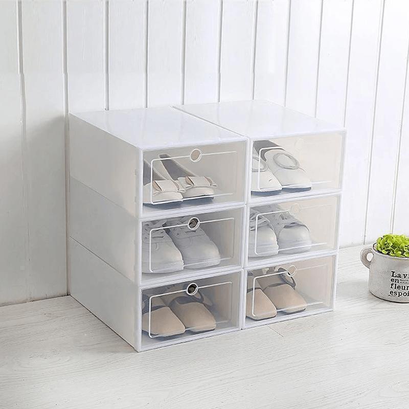 New Drawer Type Shoe Box WHITE Bedding storage