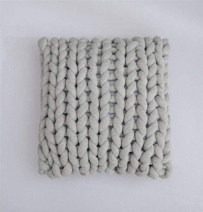 Soft Braid Throw Pillow