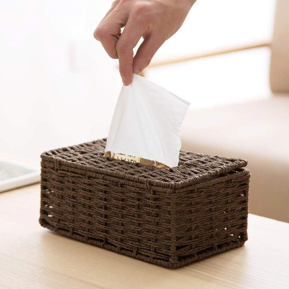 Tissue Bamboo Box