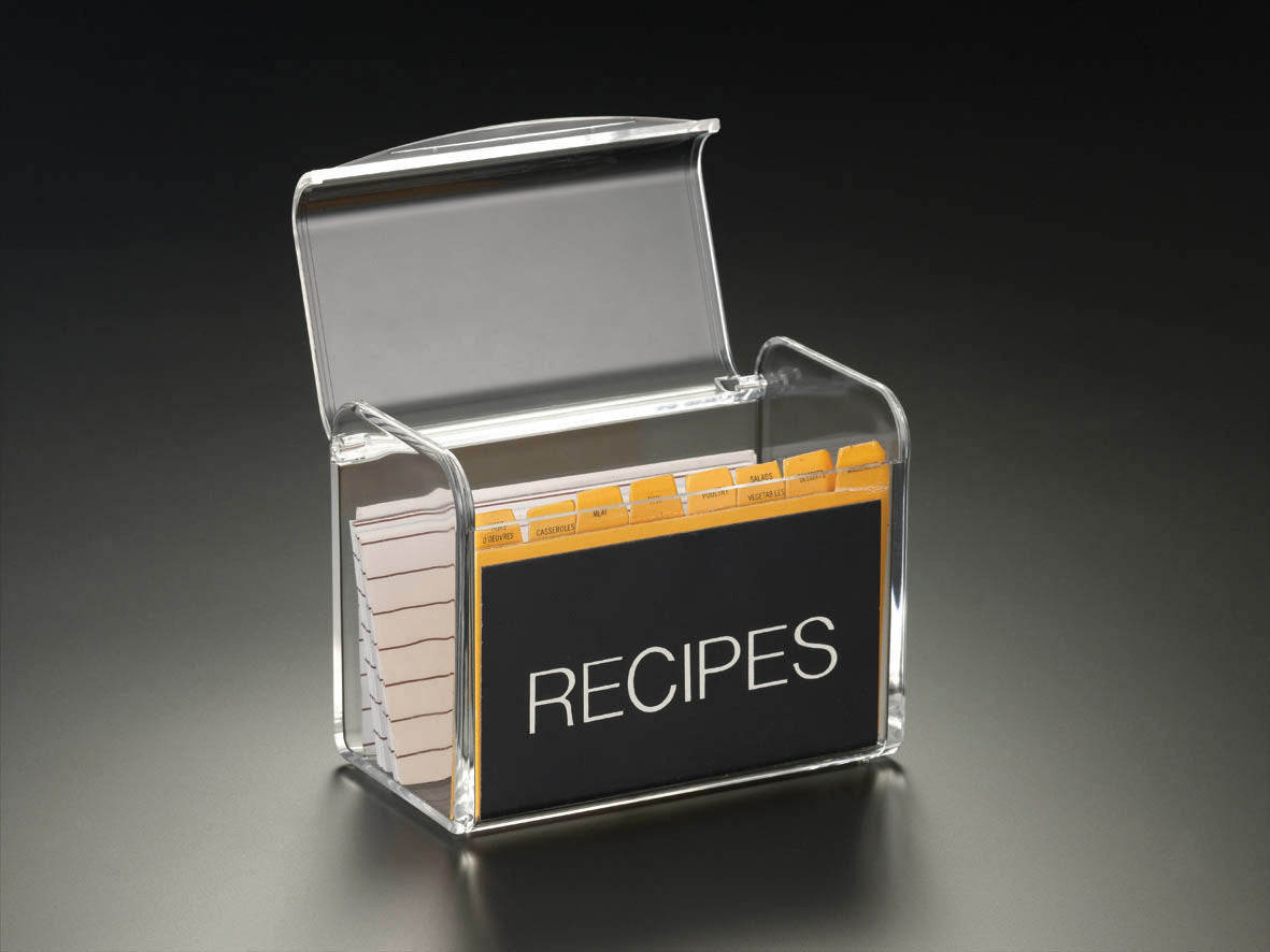 Recipes Box W/O Card Featured