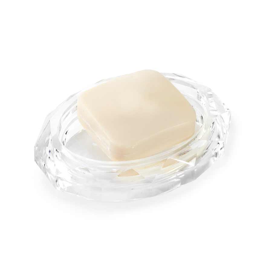 Diamond-Cut Soap Dish