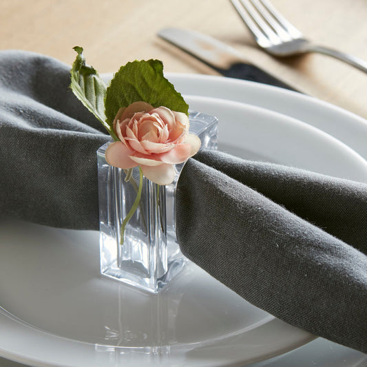 2-In-1 Budvase Napkin Ring (Set Of 4 Pcs) Featured