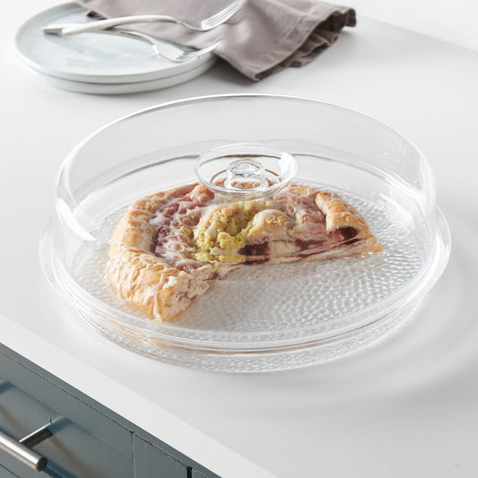 11 Inch Round Tray W/ Cover (Set) Featured