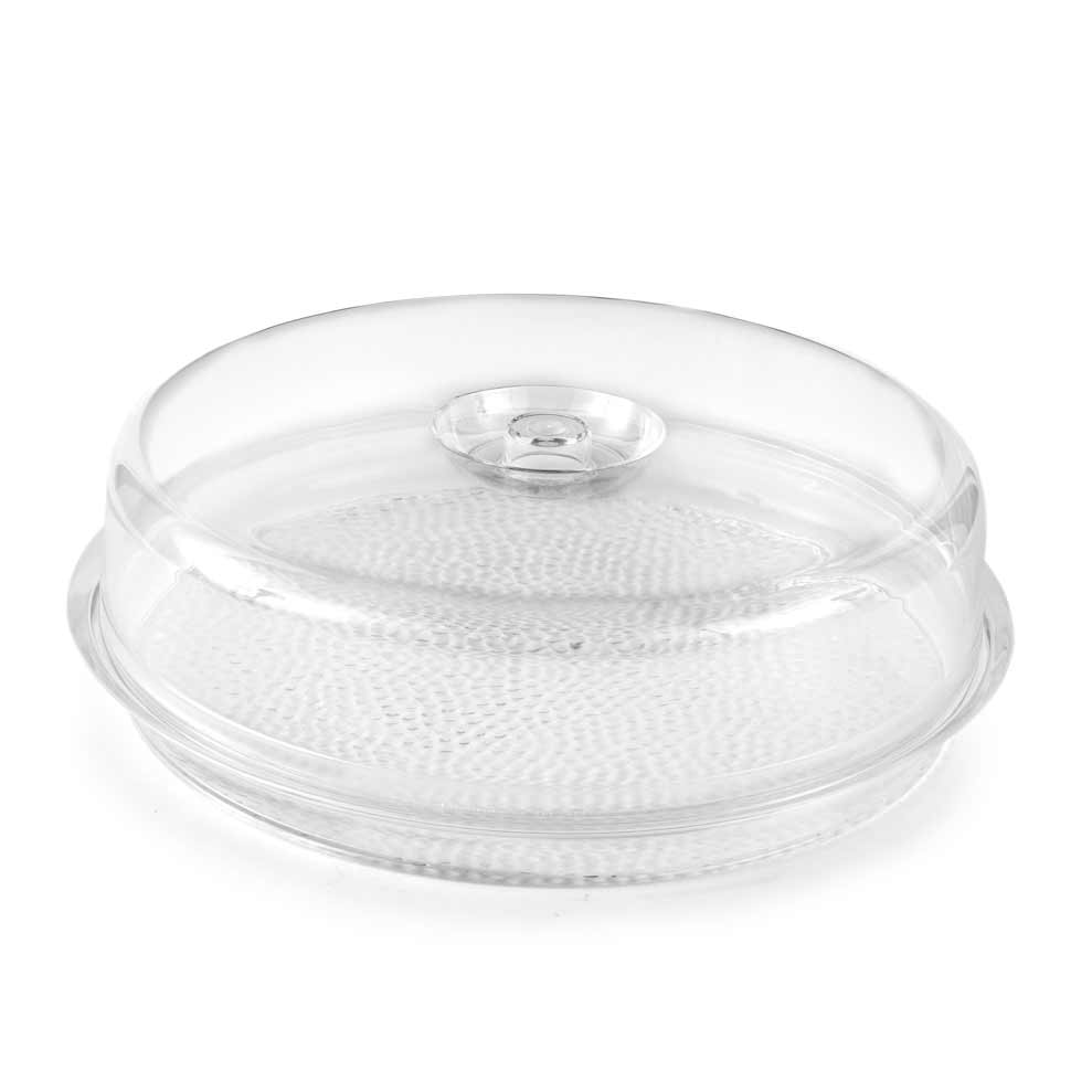 11 Inch Round Tray W/ Cover (Set) Featured