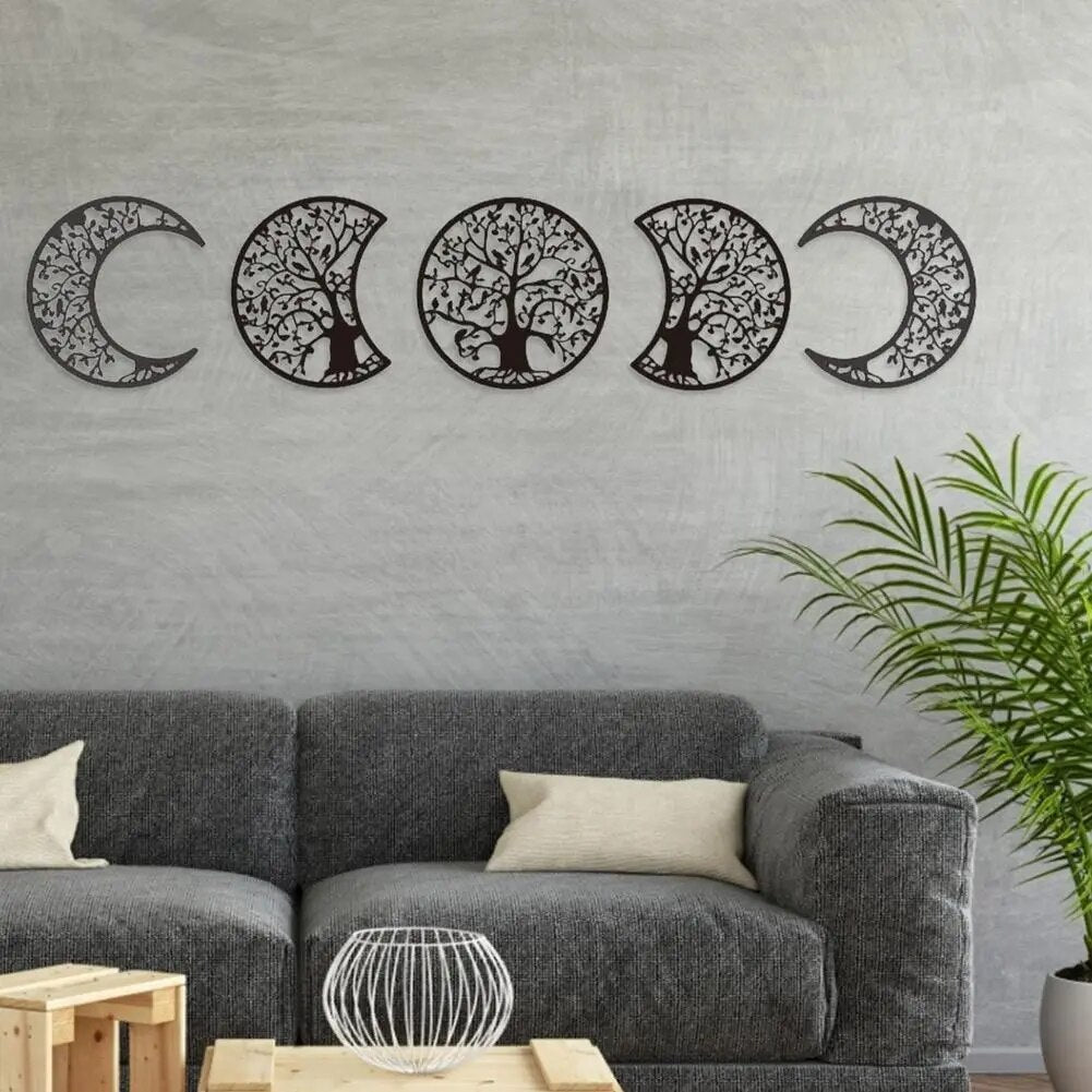 Tree of Life Moon Cycle Wall Art