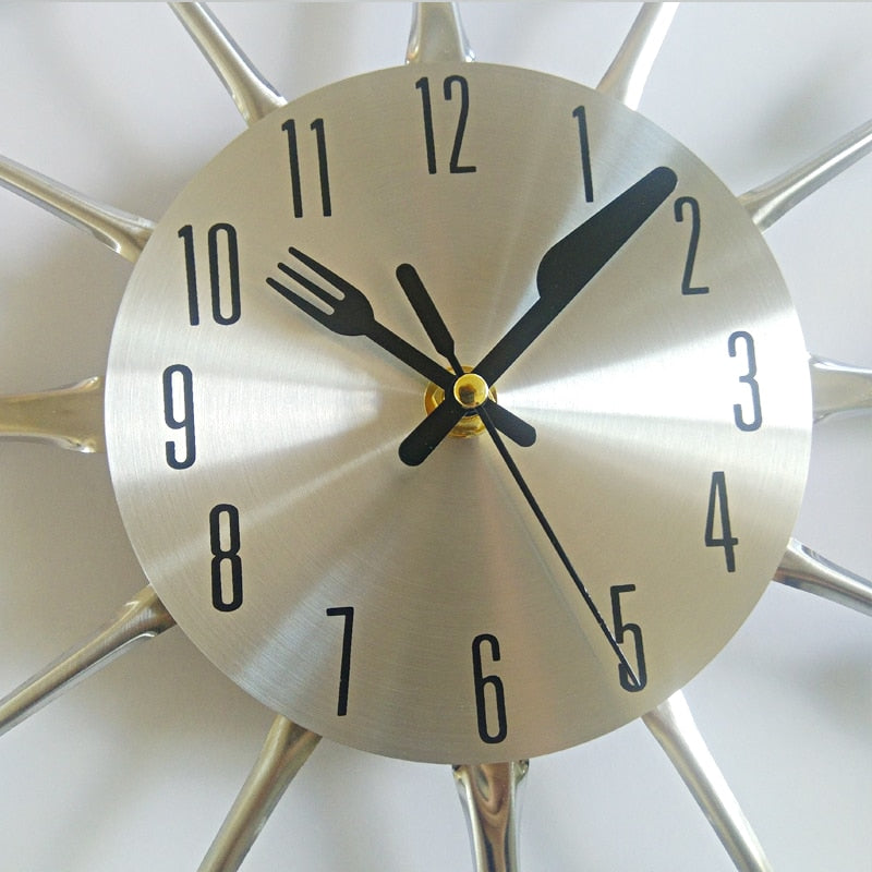 Utensil Wall Clock