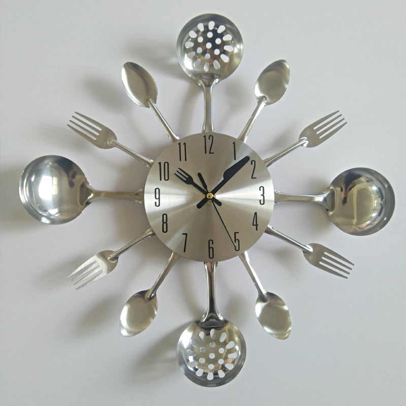 Utensil Wall Clock