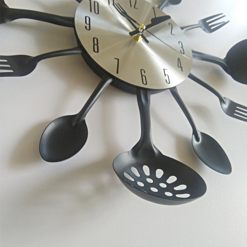 Utensil Wall Clock