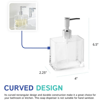 Curved Rectangular Lotion Dispenser Featured