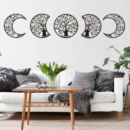 Tree of Life Moon Cycle Wall Art