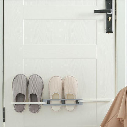 Wall Mounted Folding Slippers Rack Bedding storage