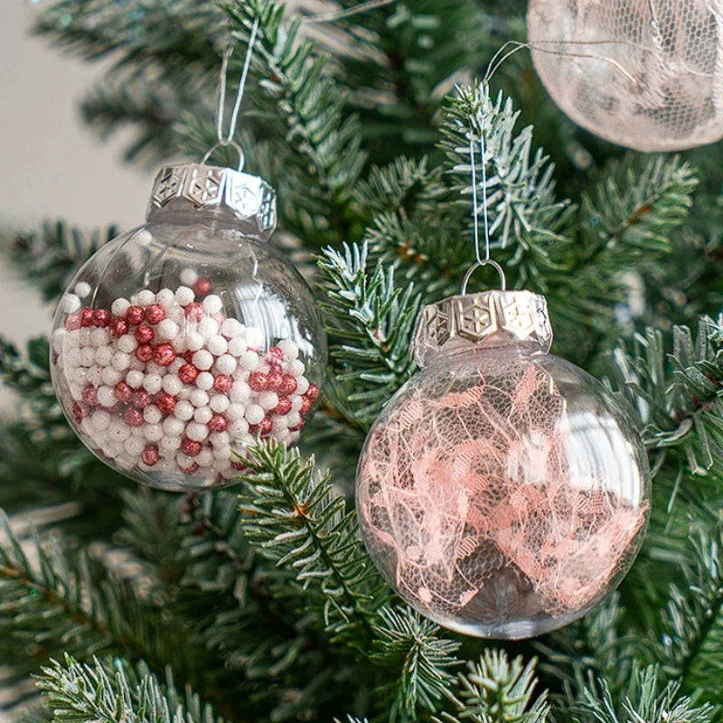 Transparent Hollow Ball Christmas Tree Decor