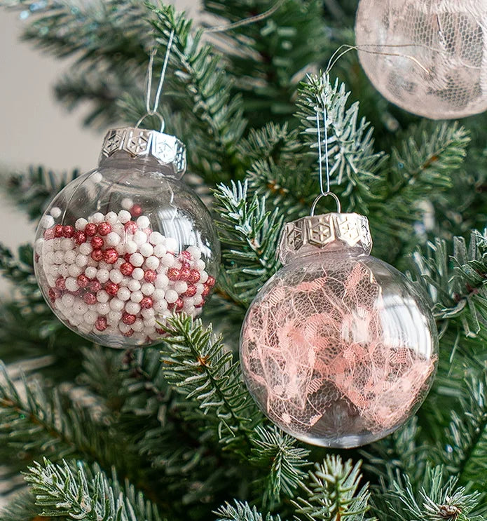 Transparent Hollow Ball Christmas Tree Decor