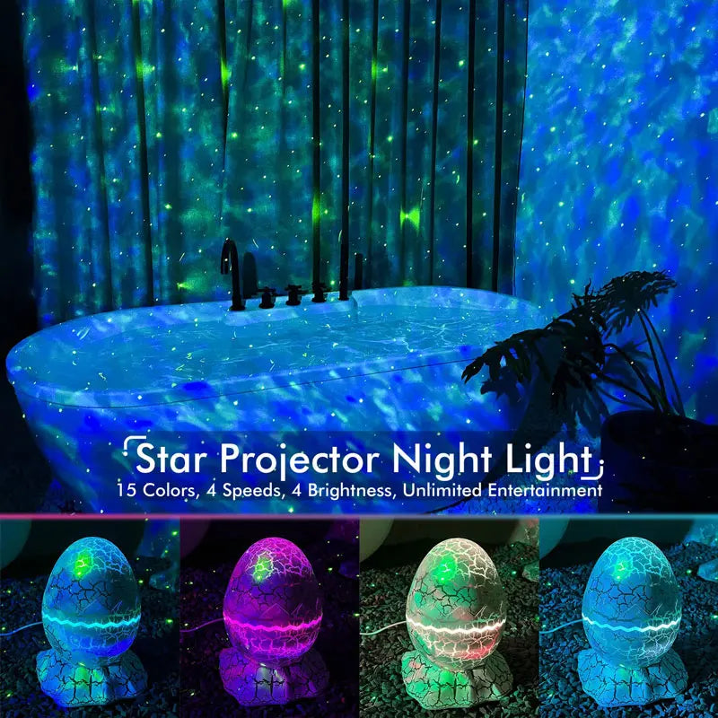 Starry Dinosaur Egg Projector