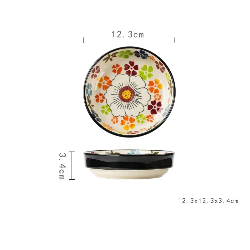 The Blooming of Oz Embossed Ceramic Bowls