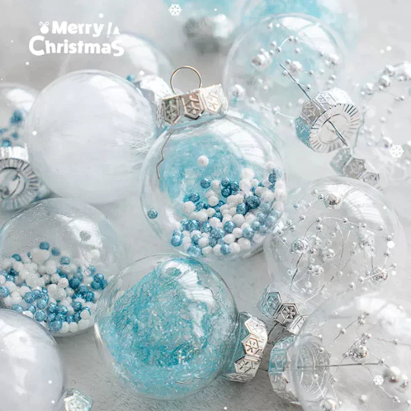 Transparent Hollow Ball Christmas Tree Decor