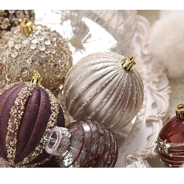 Sequin Christmas Ball Tree Decor