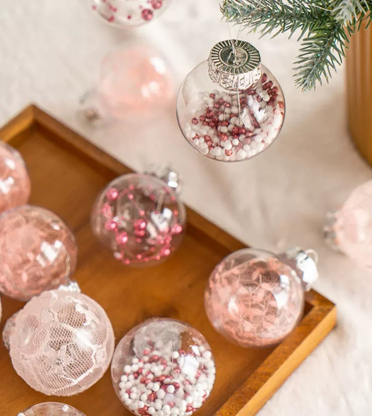 Transparent Hollow Ball Christmas Tree Decor