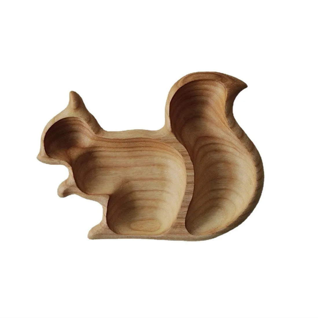 Squirrel Wooden Snack Tray