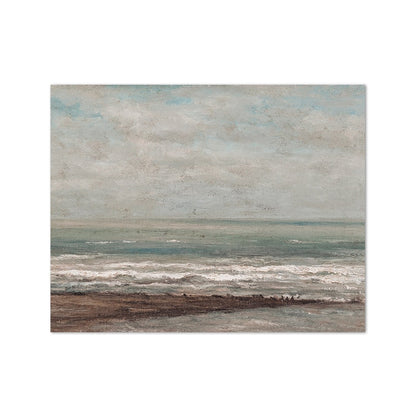 Vintage Seascape Canvas Wall Art