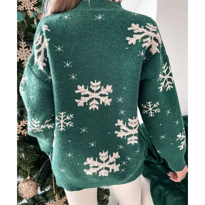 Snowflake Christmas Sweater