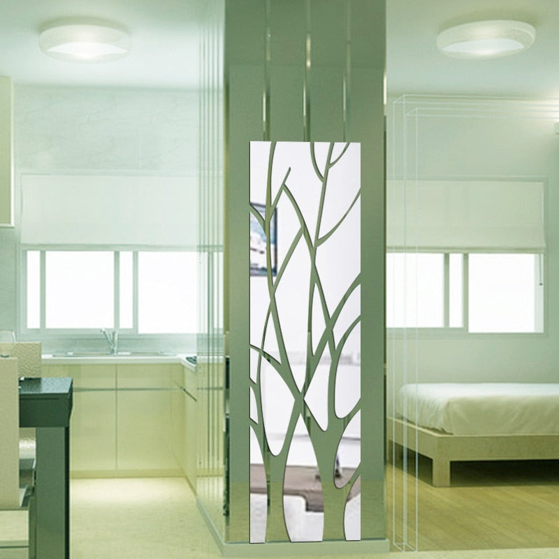 Tree Acrylic Mirror Wall Sticker