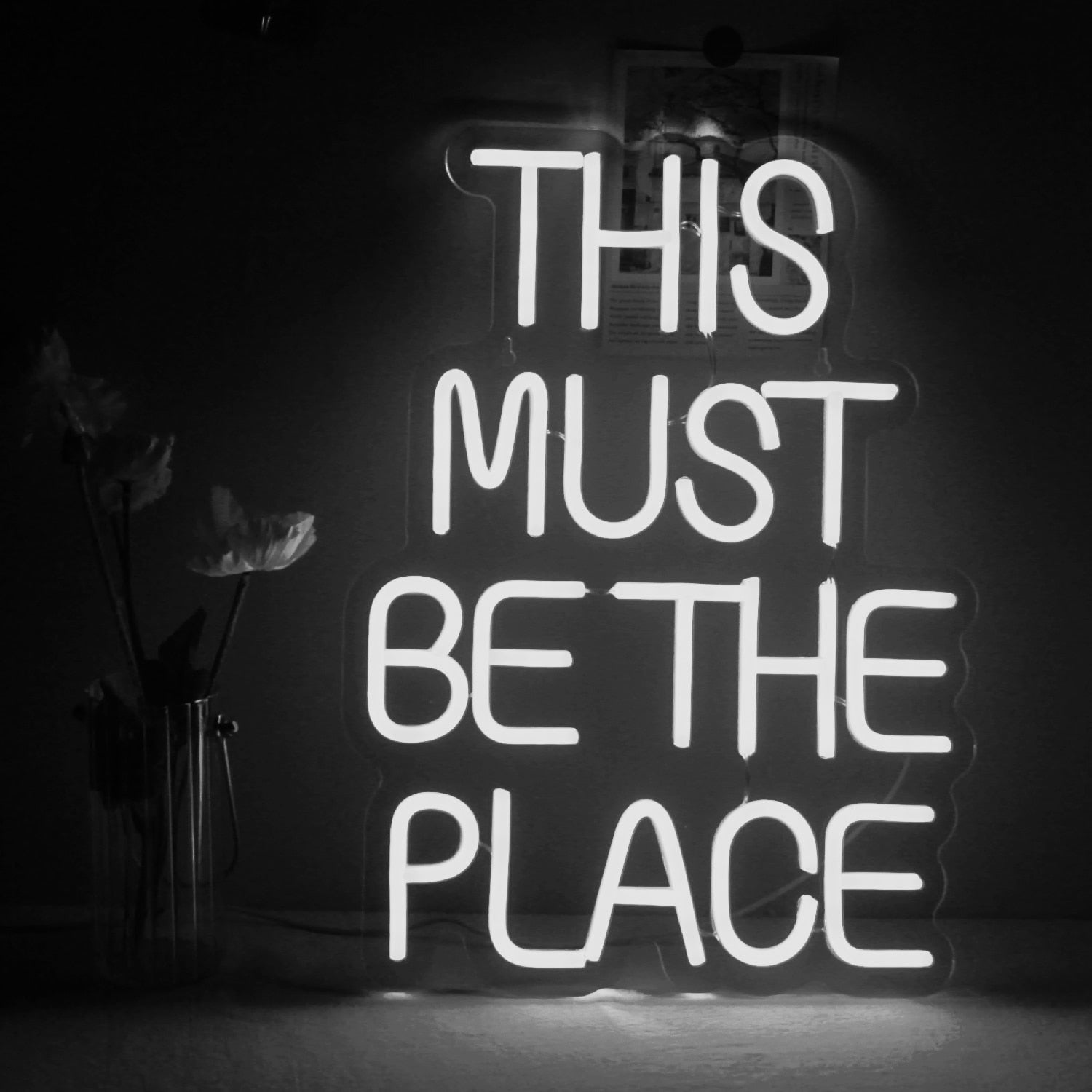 This Must Be The Place Neon Sign