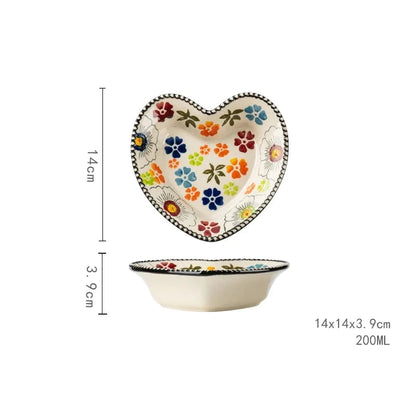 The Blooming of Oz Embossed Ceramic Bowls