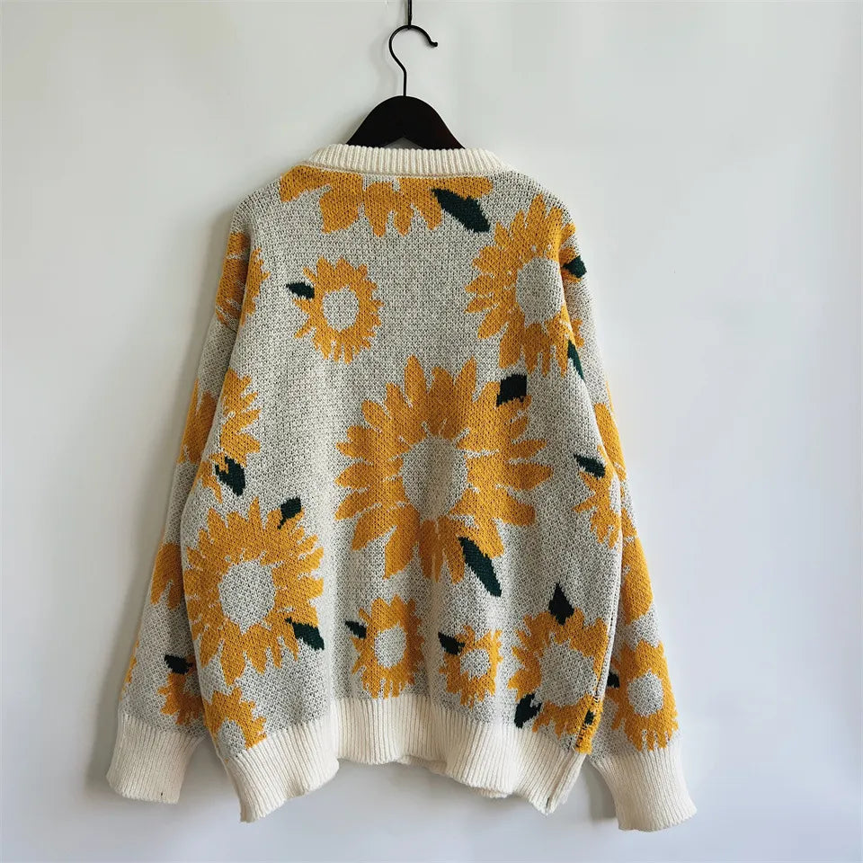 Unisex Sunflower Sweater