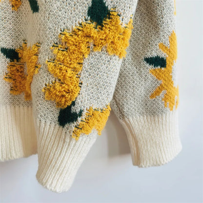 Unisex Sunflower Sweater