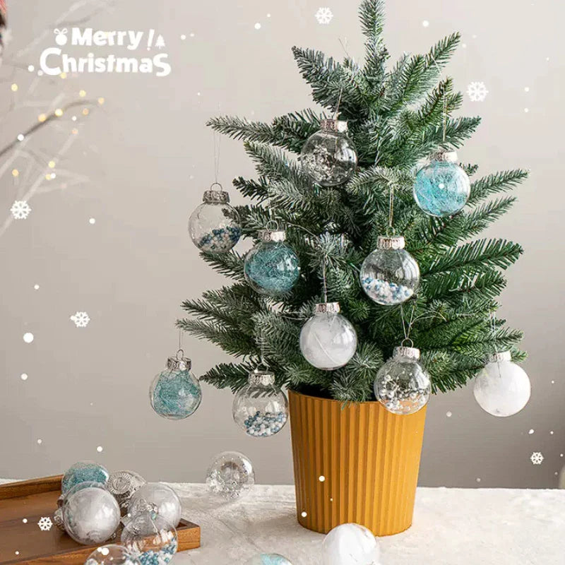 Transparent Hollow Ball Christmas Tree Decor