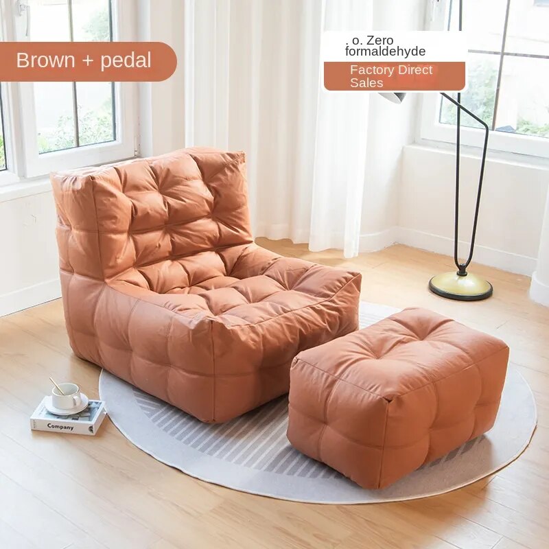 Waffle Lazy Sofa Bean Bag