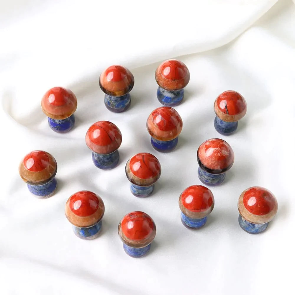 Seven Chakra Mushroom Crystal