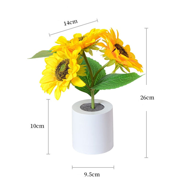 Sunflower Table Lamp